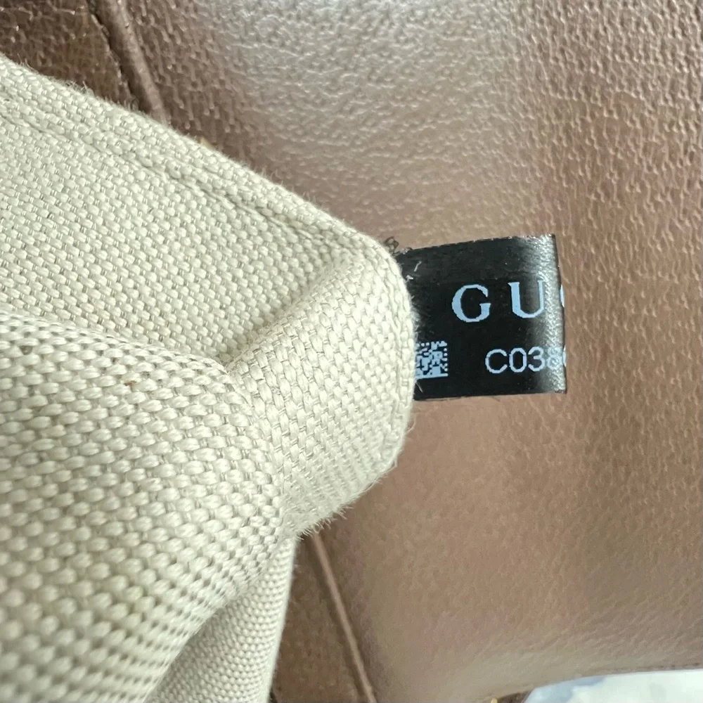 GUCCI Jumbo GG Floral Embroidered 1955 Authentic Horsebit Shoulder Bag - Picture 6 of 10